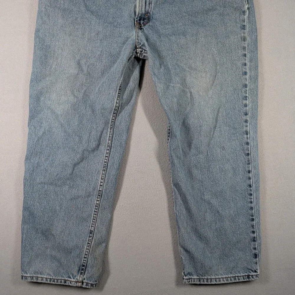 Levi's 550‎ Jeans Men's 42x29 Light Wash Denim Relaxed Fit Straight